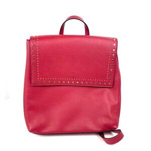 INC International Concepts Red Backpack / Top Handle Bag – Studded –NWT